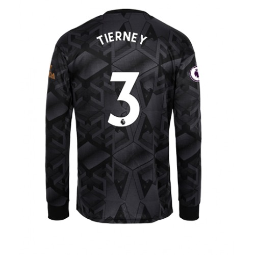 Arsenal Kieran Tierney #3 Bortedrakt 2022-23 Langermet Arsenal Kieran Tierney #3 Bortedrakt 2022-23 Langermet
